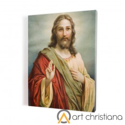 Obraz religijny z Jezusem,...