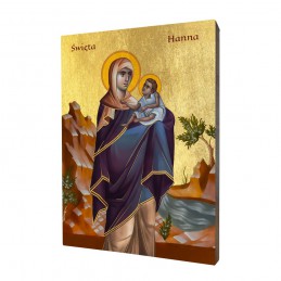 Święta Hanna ikona religijna